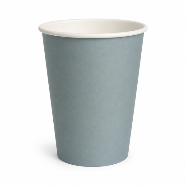 Alexandra Paper 12oz Single Wall Coffee Cups – 90mm | Blue