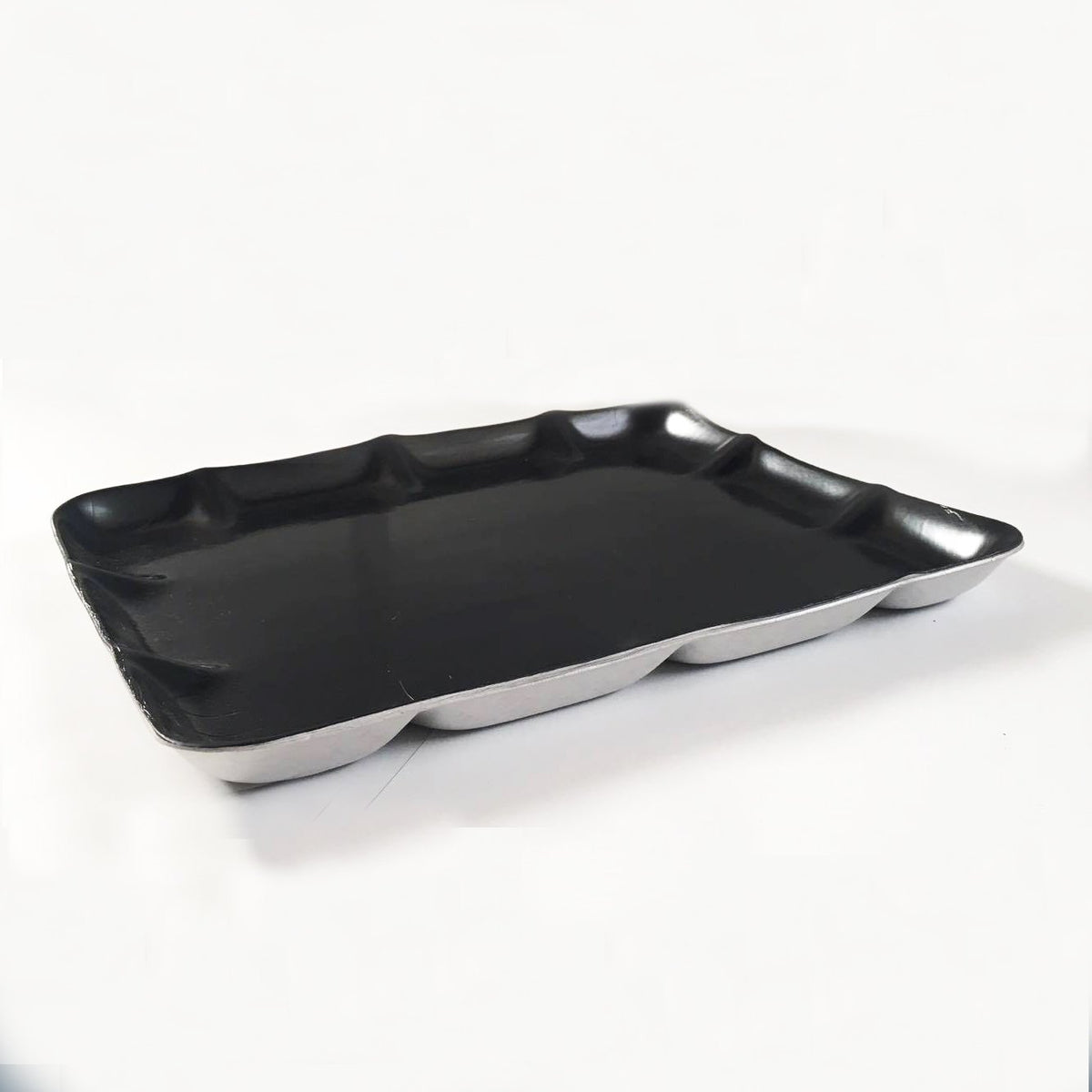 Black Deep Foam Trays – 11 × 9 inches