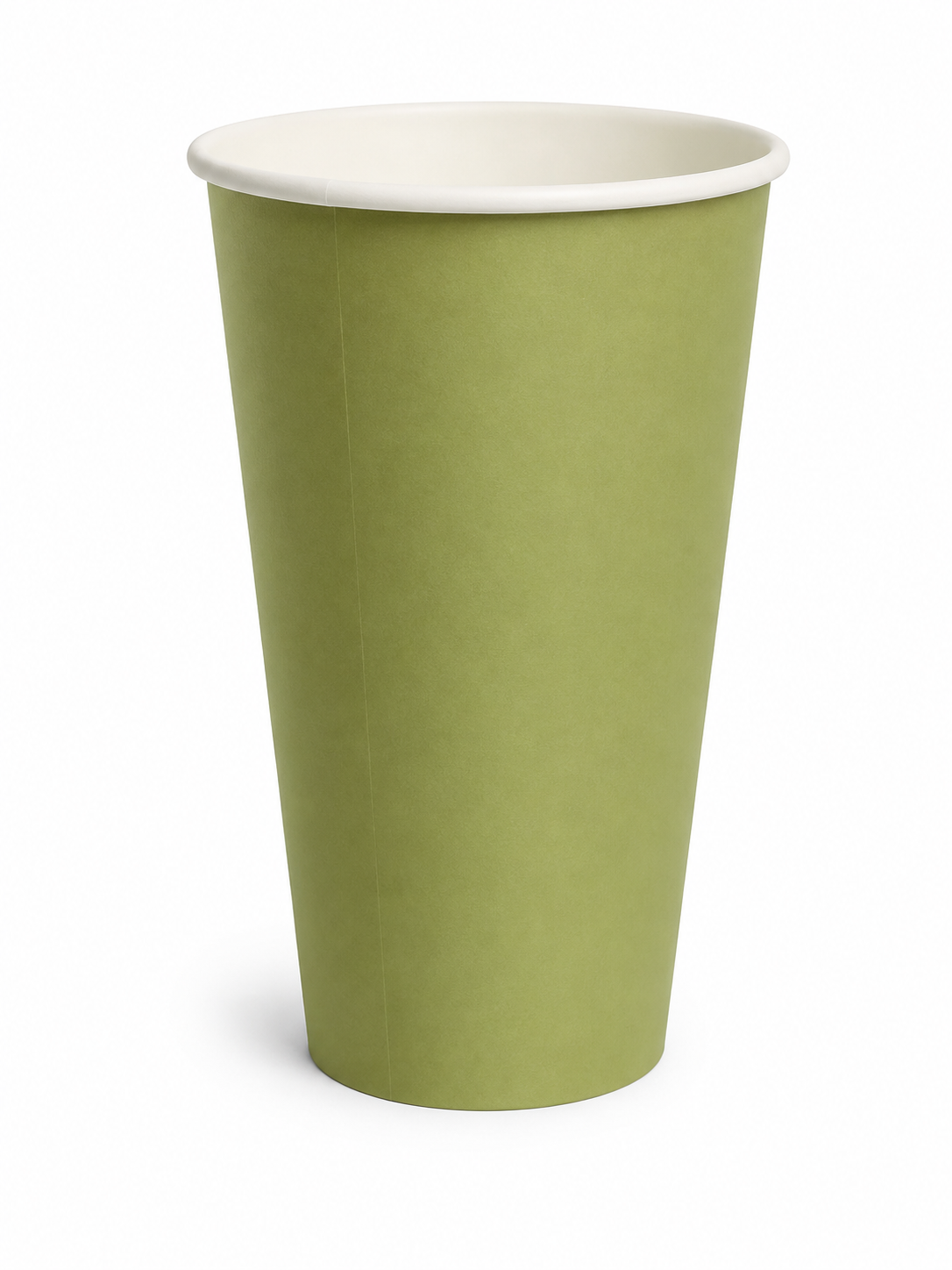 Alexandra Paper 16oz Single Wall Coffee Cups – 90mm Green – Carton of 1000