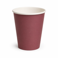 Alexandra Paper 8oz Single Wall Coffee Cups – 90mm | Maroon