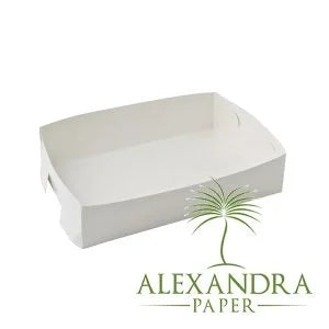 #20 Cake Tray White (18x13x11cm)