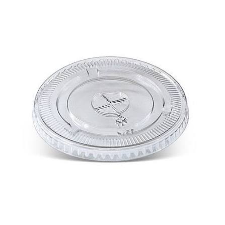 PET Flat Lids – Clear | 98mm (Suits 14oz–24oz Cups)